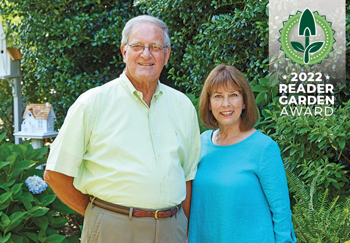 Vítězové Reader Garden Award za rok 2022, Jim a Carole Poole z Georgie: Jim a Carole Poole z Georgie